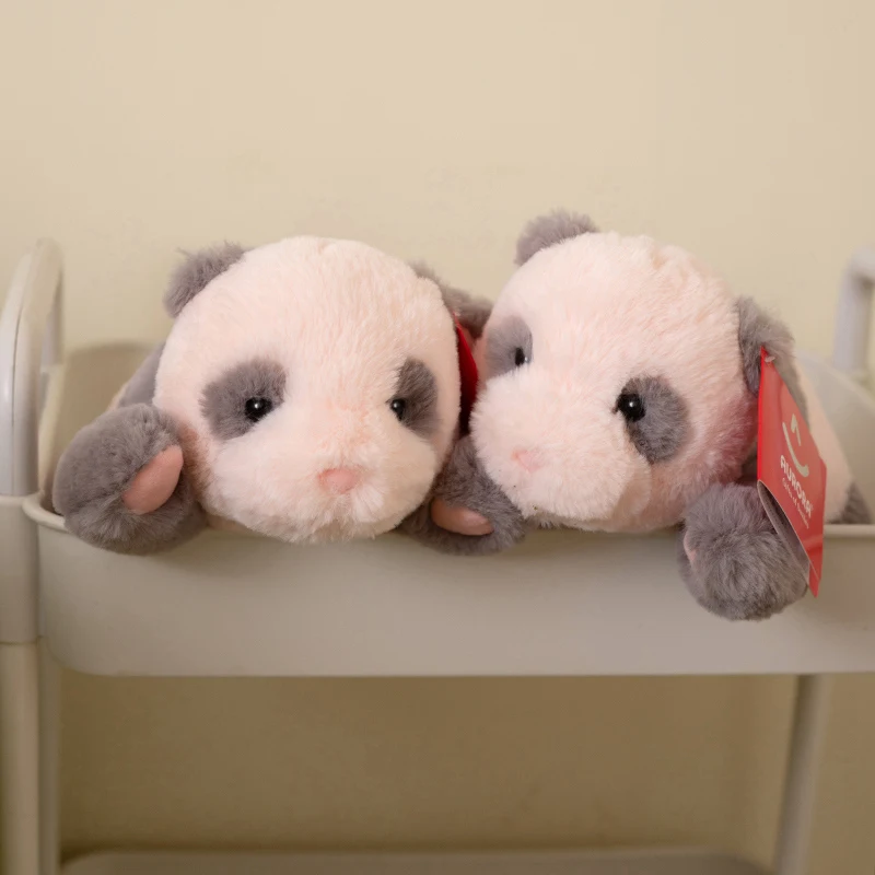 30cm Lying Posture Panda Baby Doll 20cm Sitting Posture Panda Plush Soft Super Cute Panda Cubs Doll Kid Surprise Birthday Gift
