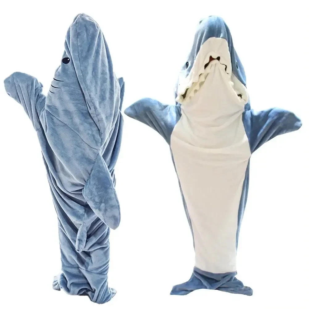 Christmas Cosplay Shark Onesies Costumes Suit Adult Pyjamas Cartoon Halloween Carnival Sleepwear Jumpsuit Kids Clothes Hombre