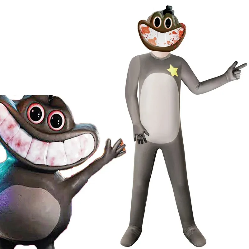 

2025 New Halloween Costume with Mask for Kids, Horror Game, Garten of Banban, Banbaleena, Hungry Tamy, Jester, S ★ ★ ★ hh