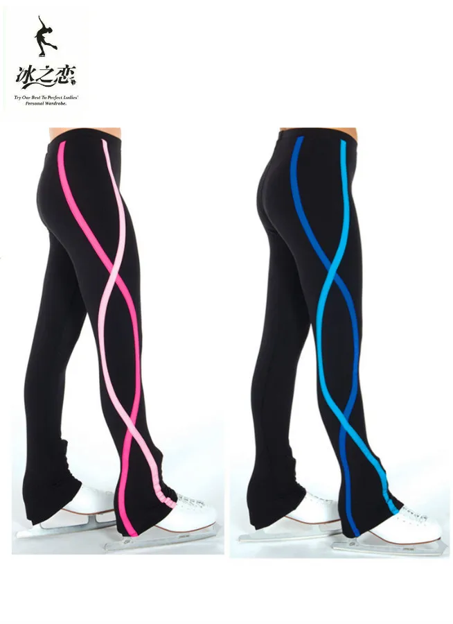 

Icing Girls' Figure Skating Clothes Winding Pants High Elastic Skating Training Wear Thick Waterproof