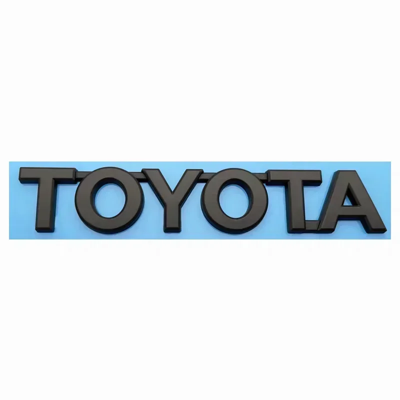 شعار صندوق السيارة الخلفي ثلاثي الأبعاد لسيارة تويوتا RAV4 كورولا كامري برادو GT86 كراون ريز كشر أفالون هايلكس تاكوما شعار السيارة ملحقات السيارة