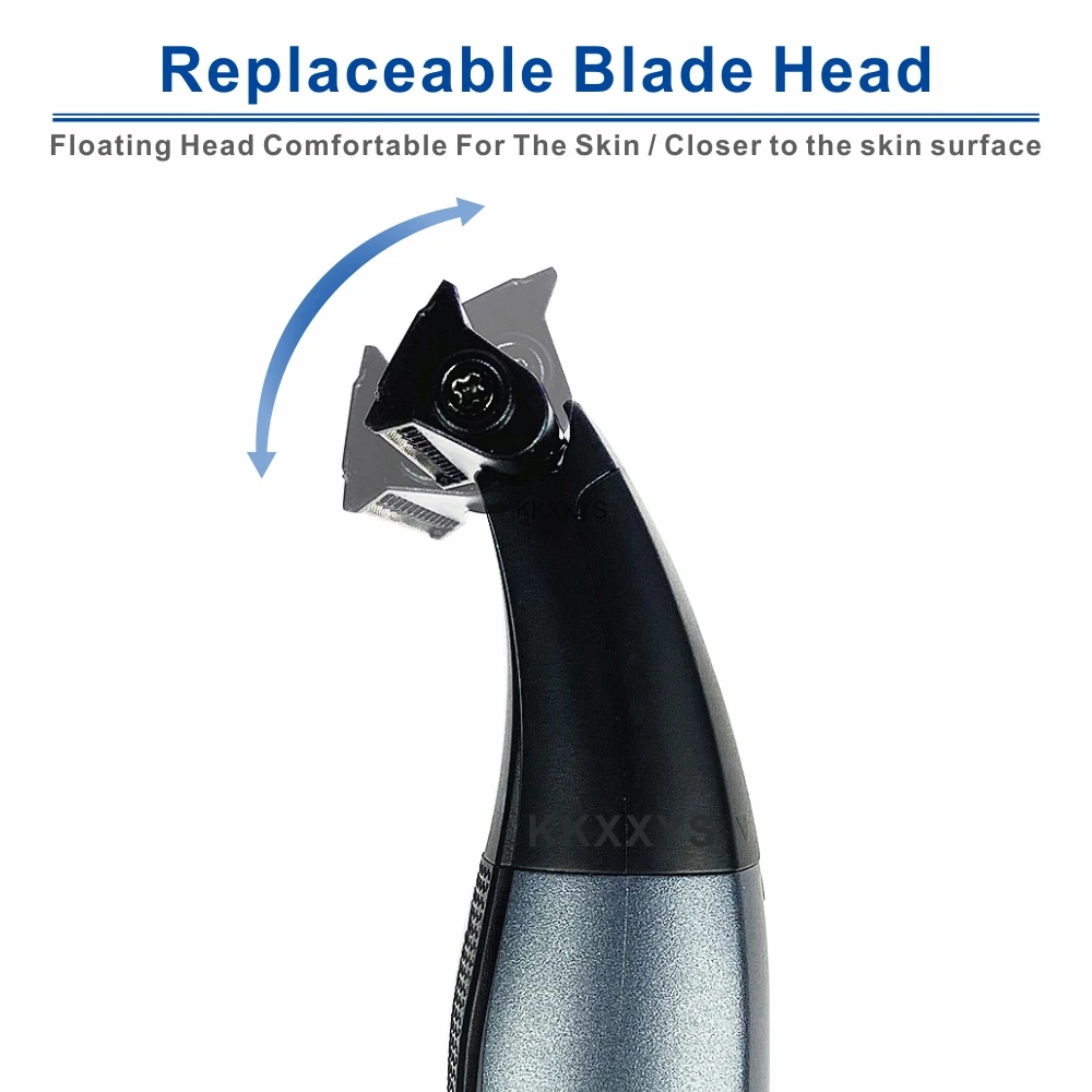 رأس تشذيب بديل LT-185 - متوافق مع سلسلة Norelco MLG، شفرة فولاذية دقيقة من الفولاذ المقاوم للصدأ، ملحقات العناية