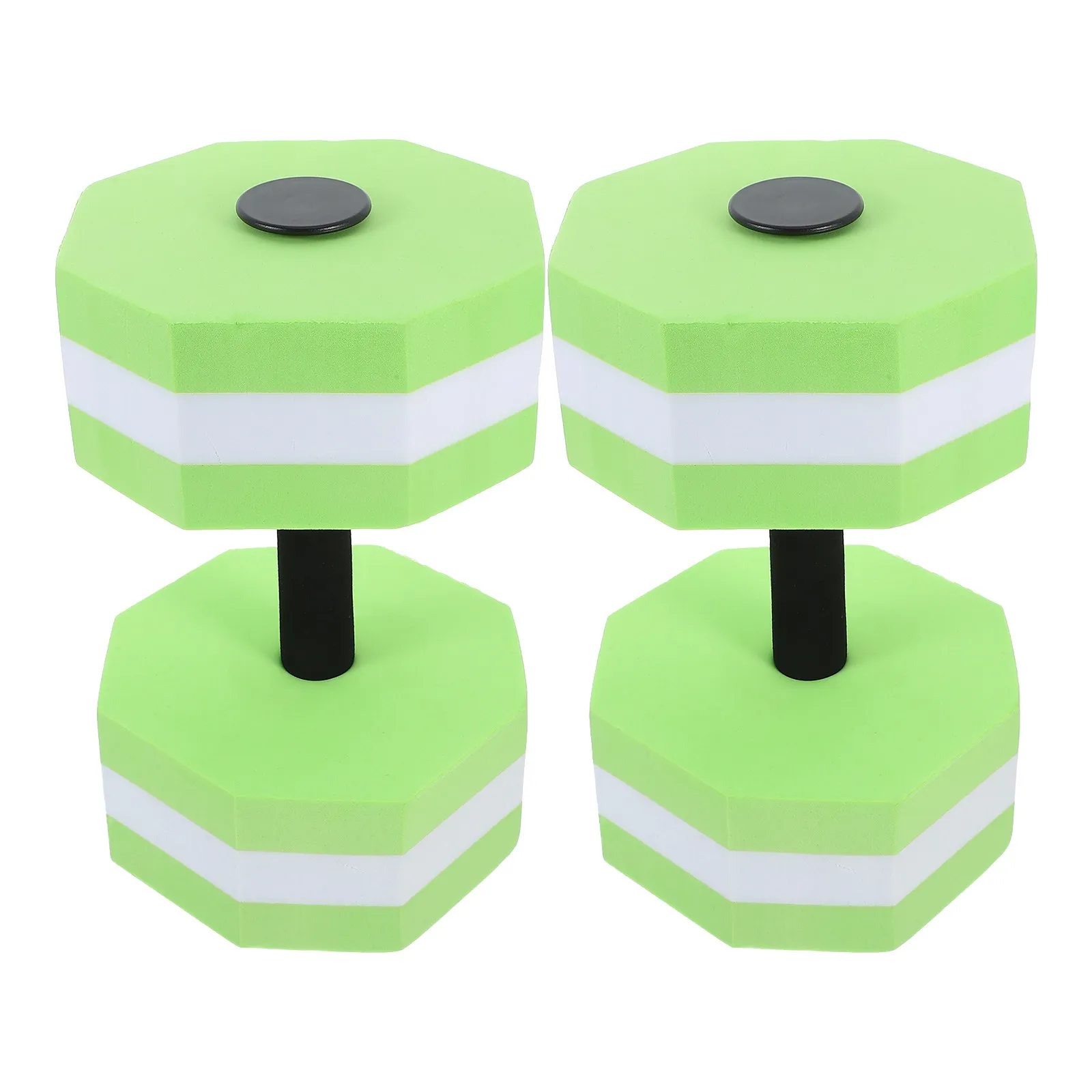 2Pcs Ergonomic Water Dumbbells Pool Weights Lightweight Exercise Equipment for Water Aerobics and Fitness Dumbbells