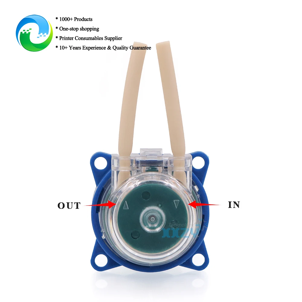 مضخة تمعجية للطابعة DTF A3 S350AD395 لآلة Nuocai 6090 UV محرك مضخة صغيرة مع سرعة قابلة للتعديل