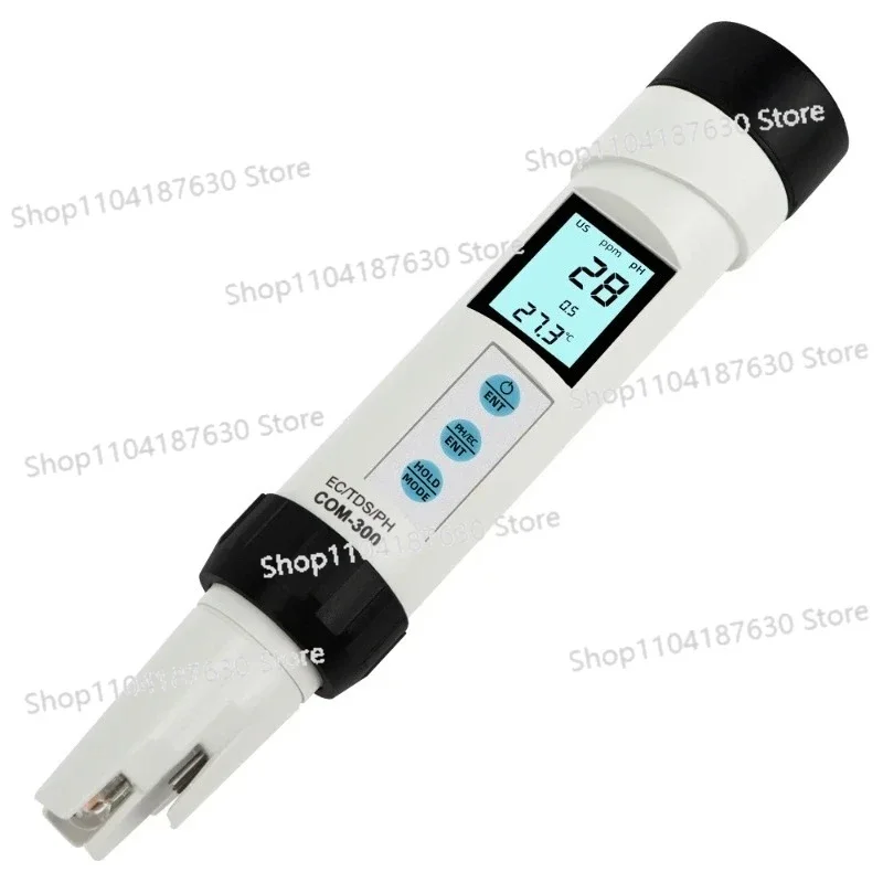 

HM Digital COM-300 Conductivity TDS/ec/ph Ph Detection Pens Waterproof Water Quality Detector