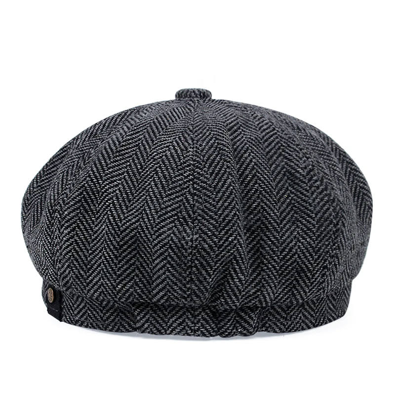 2022 Plaid Beret Classic Retro Hat Newsboy Style Men\'s And Women\'s Hats General Outdoor Transport Hats Men\'s Wholesale