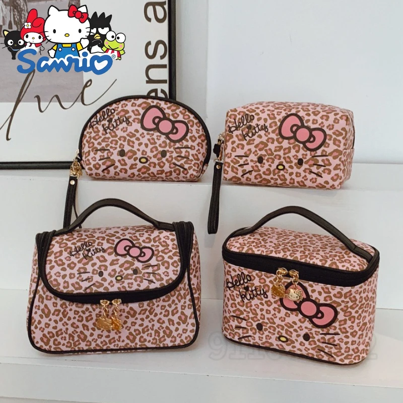 

Hello Kitty New Portable Cosmetic Bag 4-piece Set Fashion Cosmetic Bag Large Capacity Travel Leisure Toiletries Bag