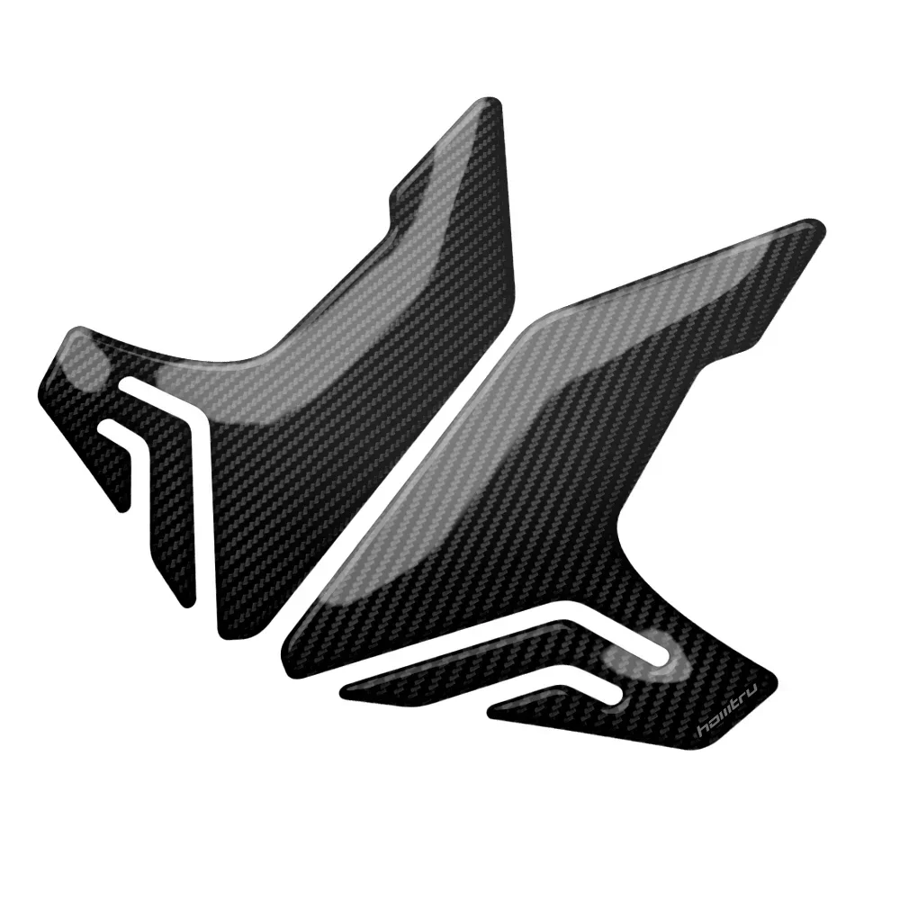 Motorcycle Carbon Side Tank Pad Protection Knee Grip For Yamaha MT-07 MT07 2018-2020 Protection Carbon-look Sticke