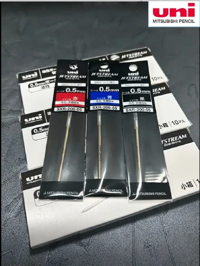 Uni JETSTREAM PRIME SXR200-05 SXR200-07 Ballpoint Pen Core,0.5mm And 0.7mm Multi-functional Oil Ink Multi Pen Hybrid Ink Refills