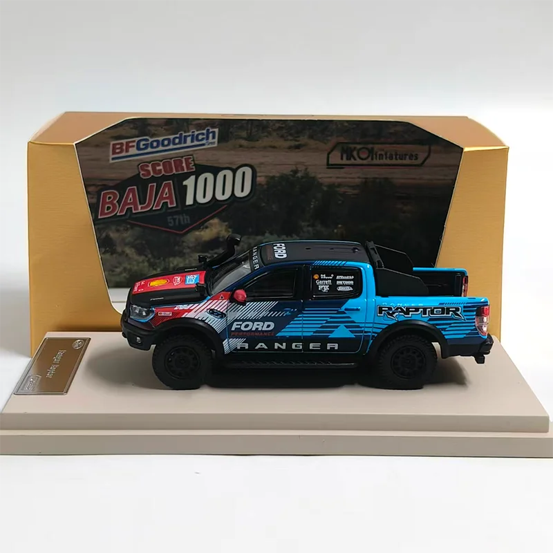 MK المنمنمات دييكاست سبيكة 1/64 رينجر رابتور سبيكة نموذج سيارة مجموعة كلاسيكية عرض ثابت هدية الديكور #6