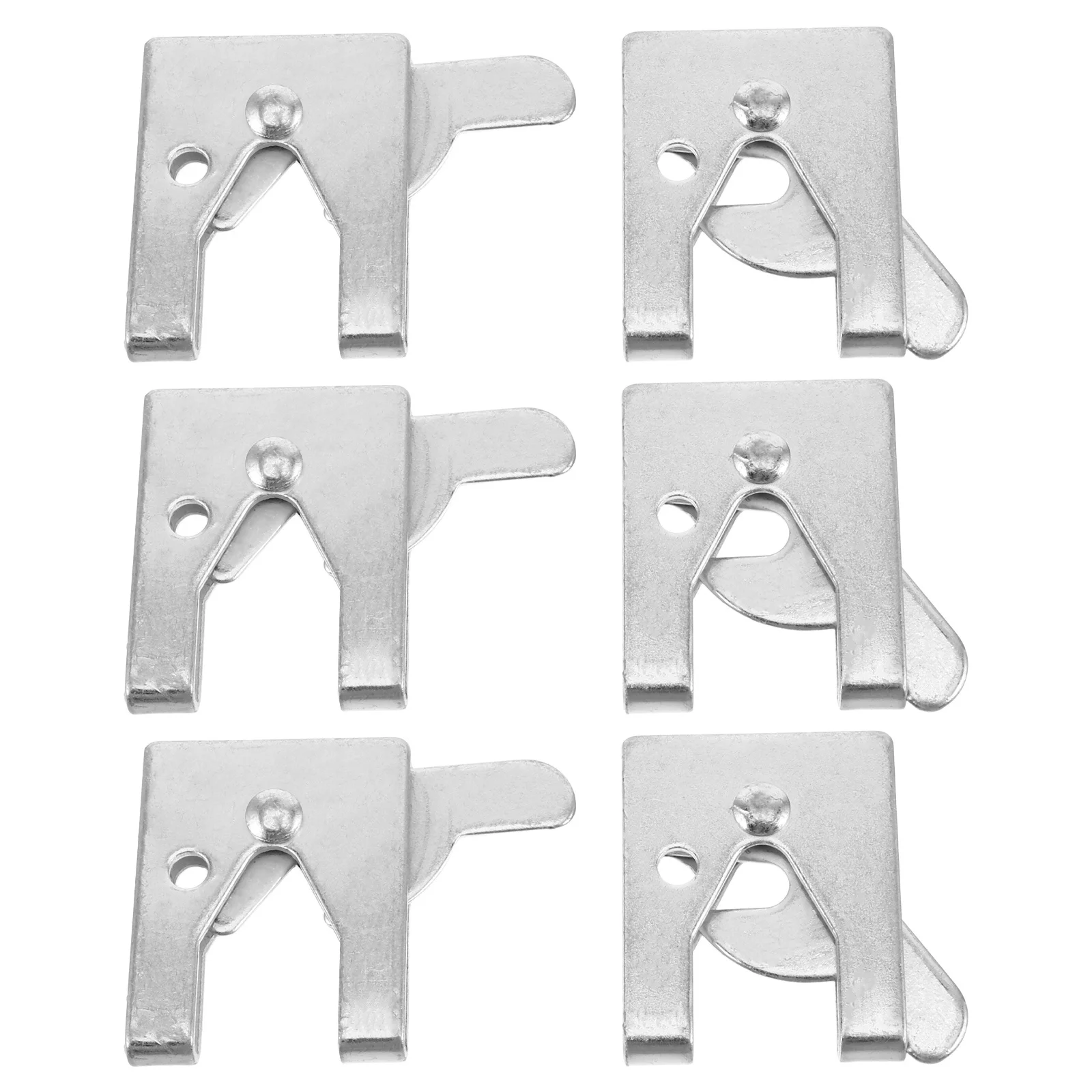 

6Pcs Steel Pet Double Layer Thickened Design Automatic Barrel Bolt Dog Crate Latches Secure Fasteners for Kennel