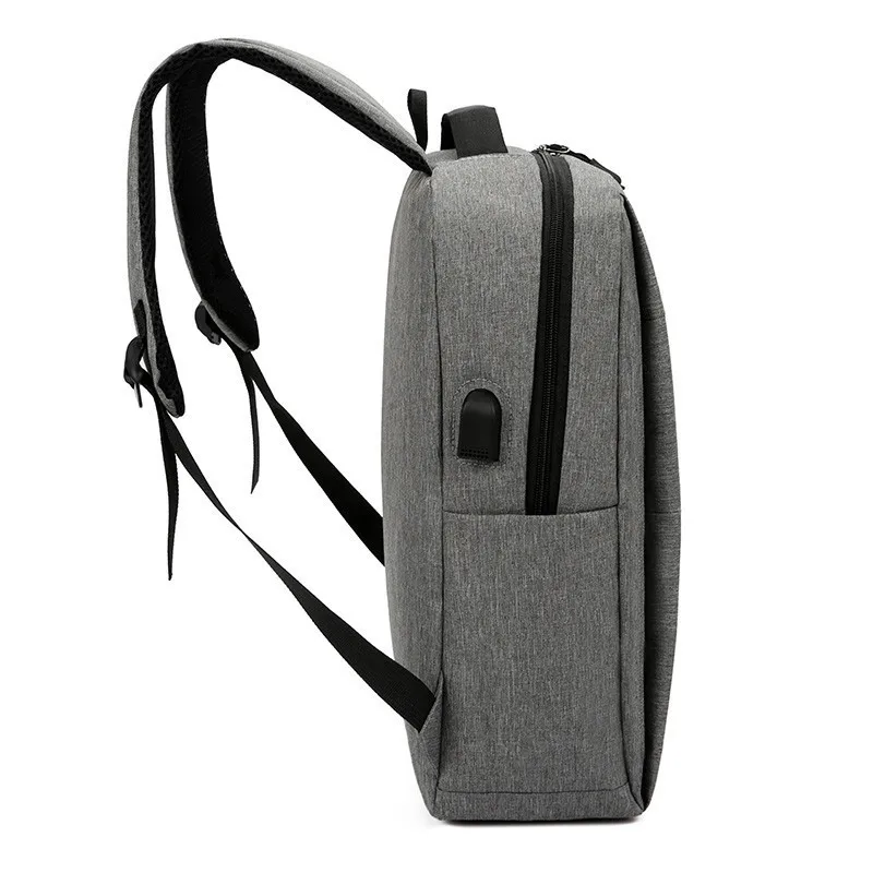 2022 nova usb casual unisex estudante portátil três peças um ombro mochila