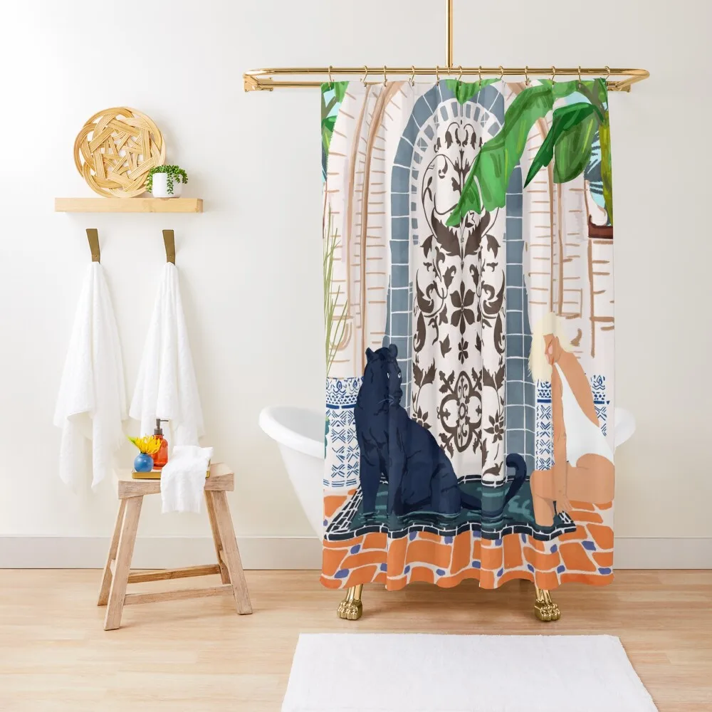 

Frienaissance #painting #wildlife #illustration Shower Curtain Shower Waterproof Shower Bathroom For Bathrooms Curtain