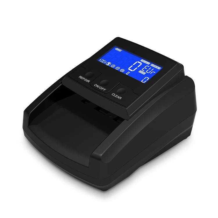 

EURO USD Dollar Note Bill Detector Bankanote Counterfeit Currency Detector Machine Note Detecting Machine with UV MG IR Function