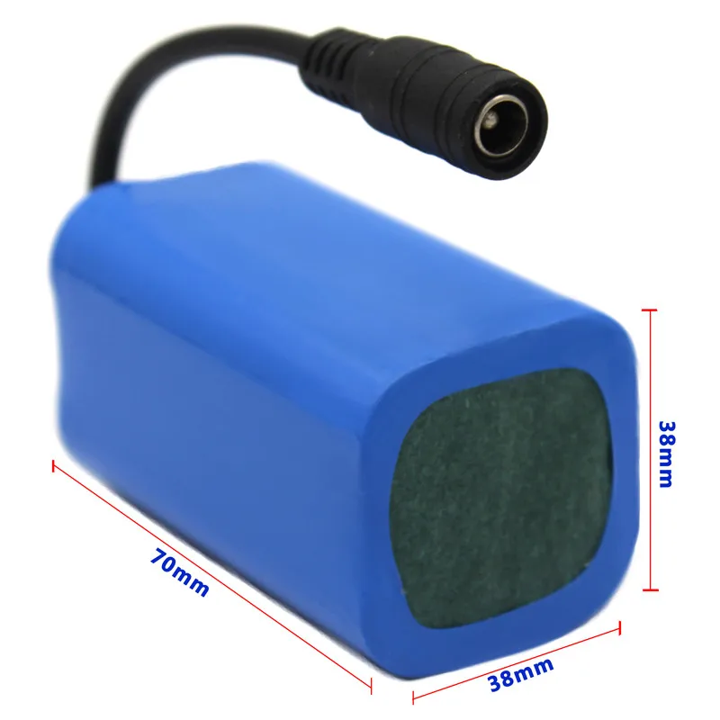 بطارية ليثيوم تستخدم ل T188 T888 2011-5 التحكم عن بعد البحث الطعم قارب قطع الغيار RC لعبة اكسسوارات 2s2p 7.4 فولت 12800mah