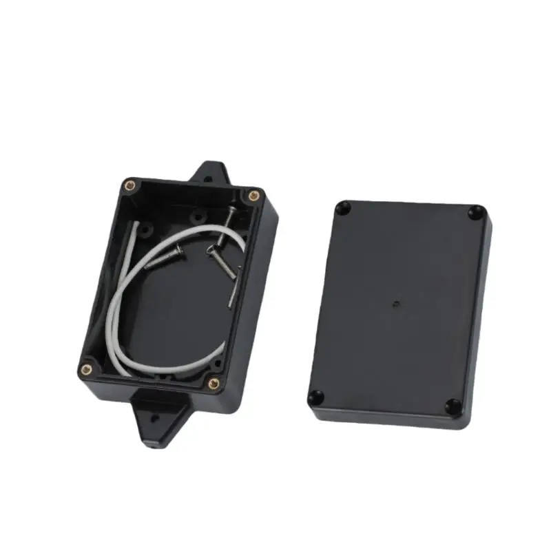 1/3Pcs Outdoor Container Power Enclosure Tools Plastic Electronic Project Instrument Case IP65 Waterproof Black Junction Box