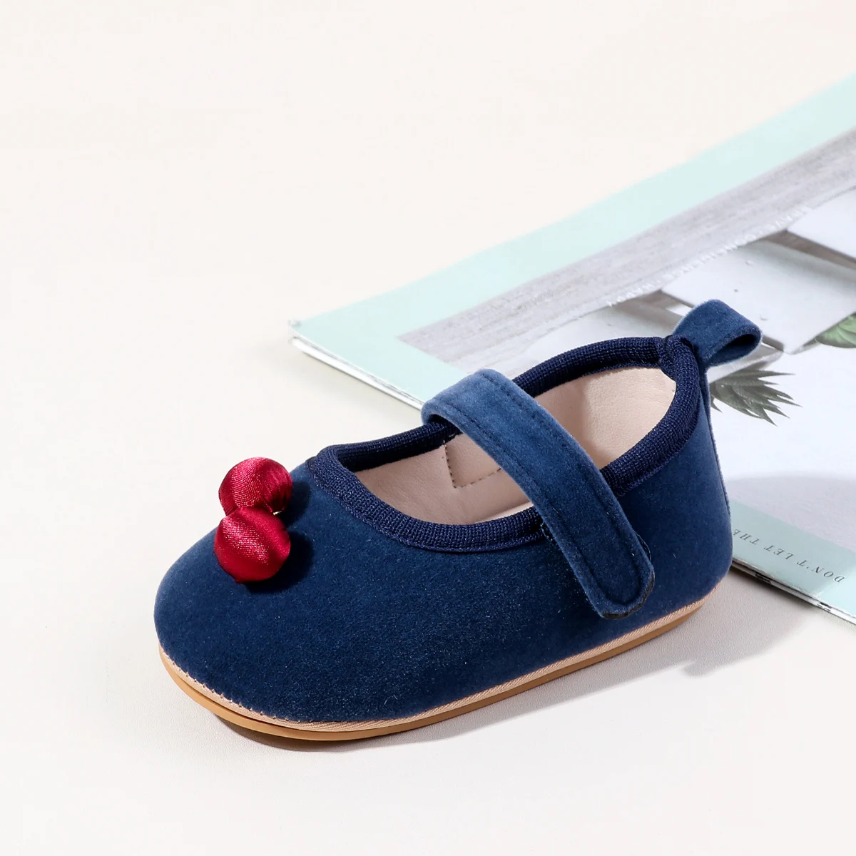 Spring And Autumn Baby Girl's Princess Shoes For 0-18 Months High Quality Infant Toddler Shoes Cute Design TPR Sole