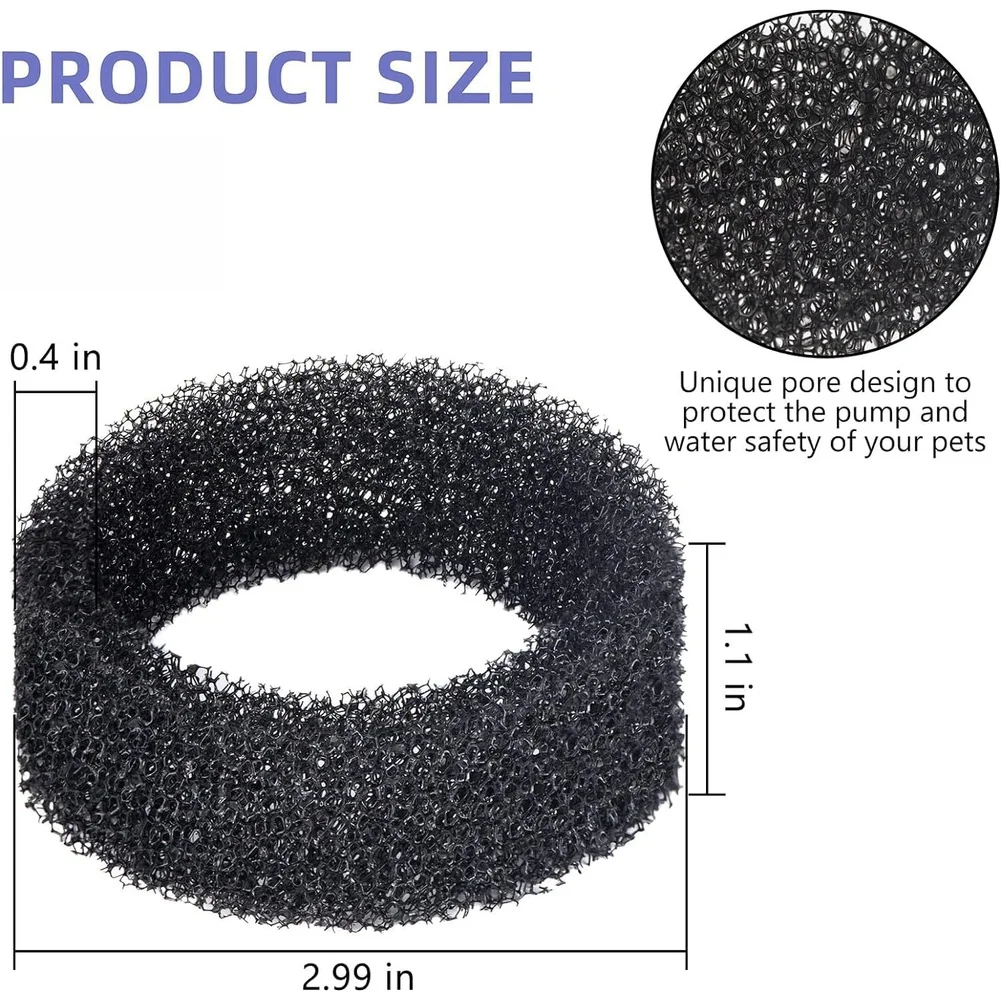 Sponge Cartridge 2.2L 74oz and 2.5L 84oz Systems with Stainless Steel Fountain Support Sponge Cartridge 2.2L 74oz