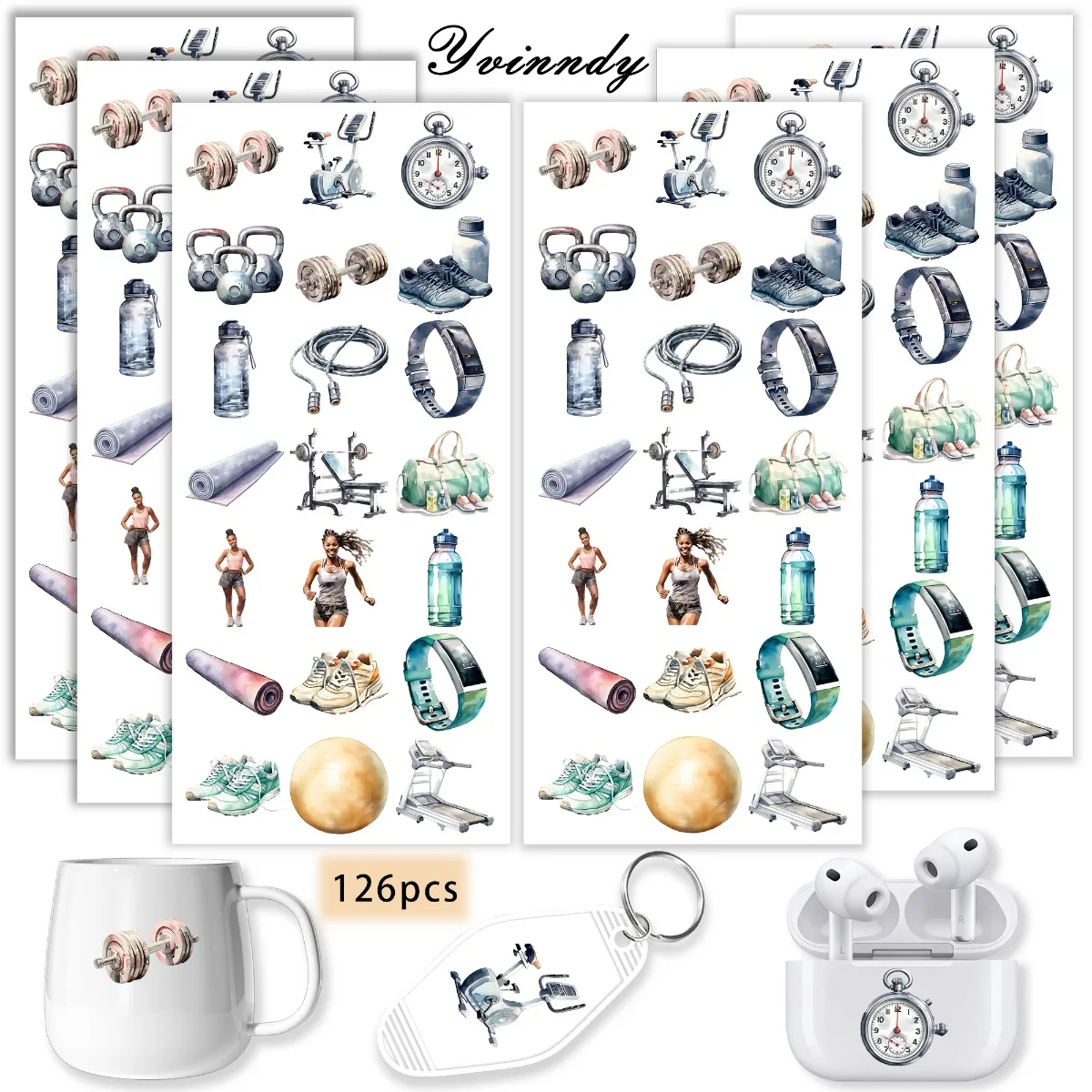 126 Pieces Of Fitne…