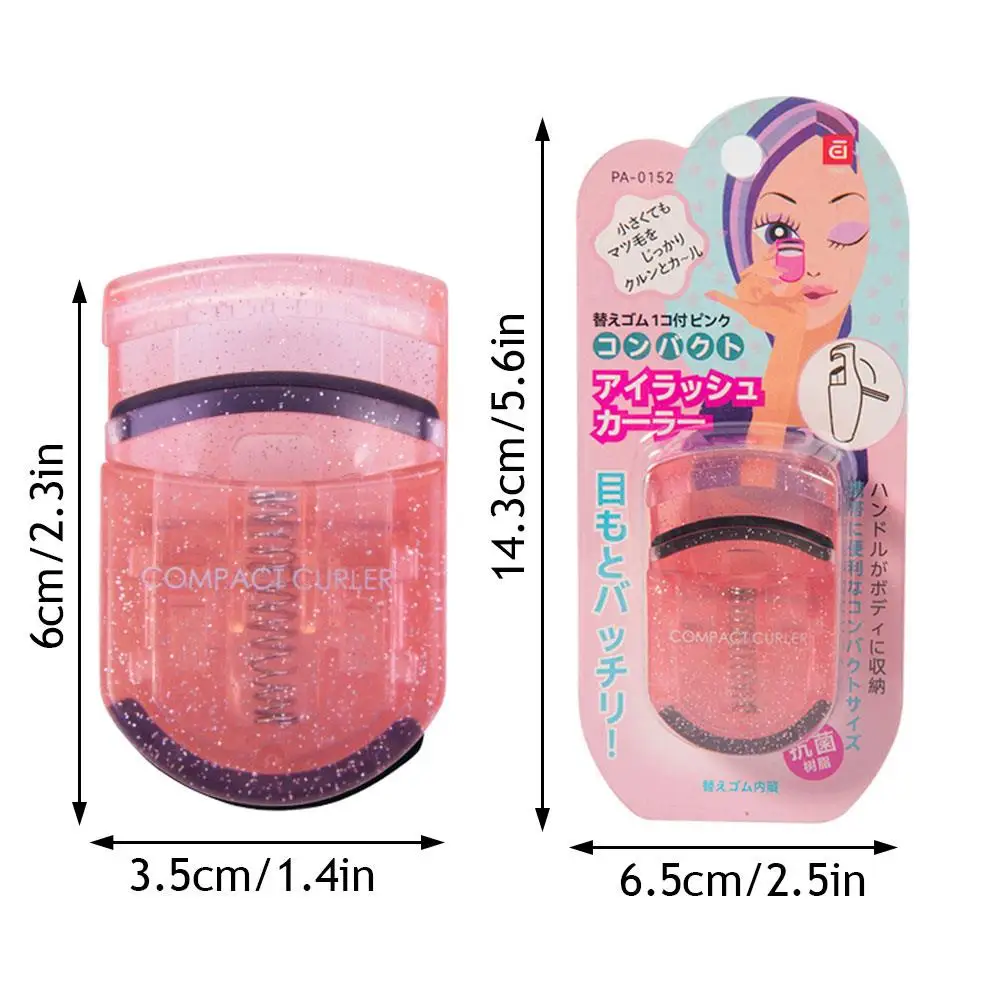 Mini piegaciglia bianco rosa Strumenti cosmetici professionali Clip per arricciare le ciglia Clip per arricciare le ciglia Strumenti per il trucco cosmetico di bellezza