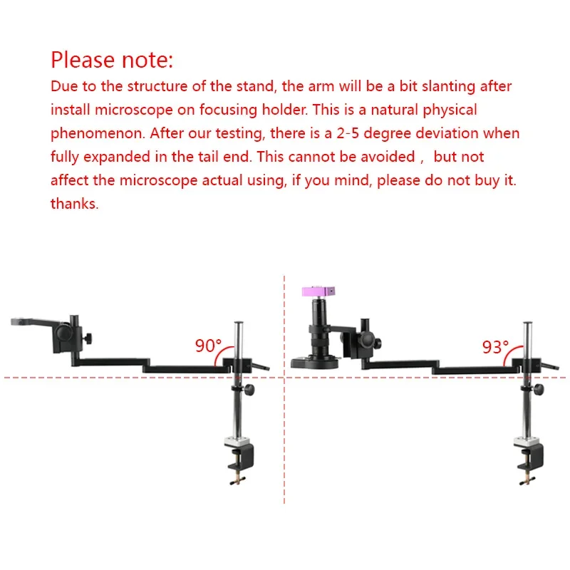 1080P HDMI Type-C Auto Focus SONY IMX307 Measure Video Microscope Camera 120X 180X 200X Mount Lens Microscope Stand Table Frame