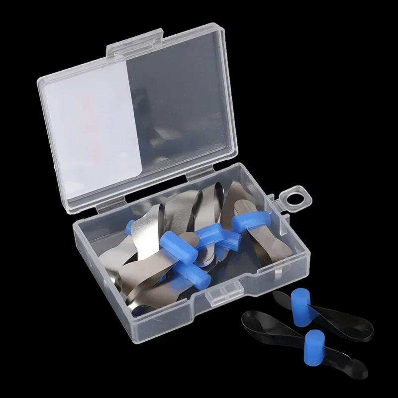 

Dentist Orthodontic Tools 10Pcs/box Twin Anterior Polyester Forming Matrix Sheets