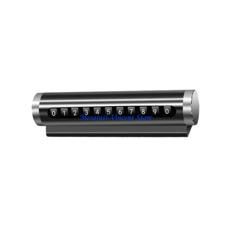 

A70F High Visibility Parking Plate Zinc Alloy Construction Quick Installation For Various Vehicles