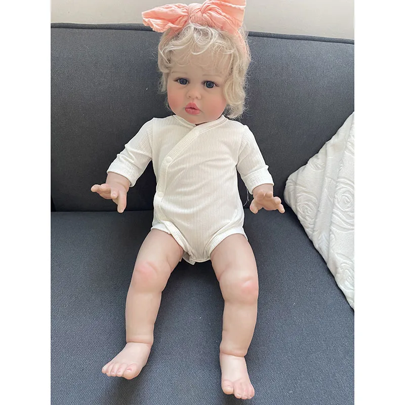 

55cm Ellie Standing Straight Legs Rooted Hair Pretty Princess Girl Doll