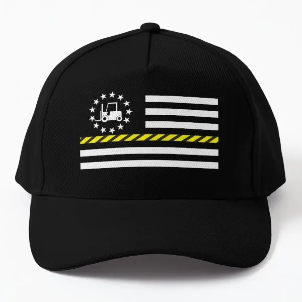 Thin Certified Forklift Operator Line Fl  Baseball Cap Hat Black Czapka Mens Summer Snapback Casquette Casual Sport Women Fish