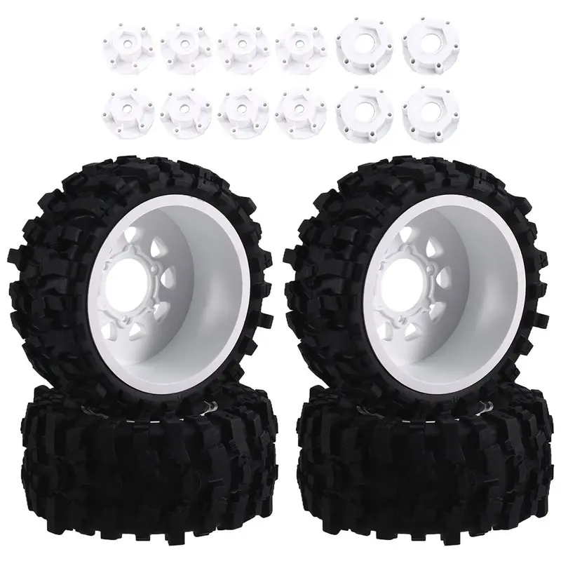 

MACH-For ARRMA Senton TRX Slash RC Car Accessories- Upgrade 1/10 Short Truck Tire Kit