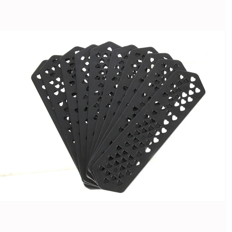 長くて幅の広いヘアピン,断熱された断熱ヘアクリップ,ウェーブバー,ピース/セットヘアクリップ10 1751