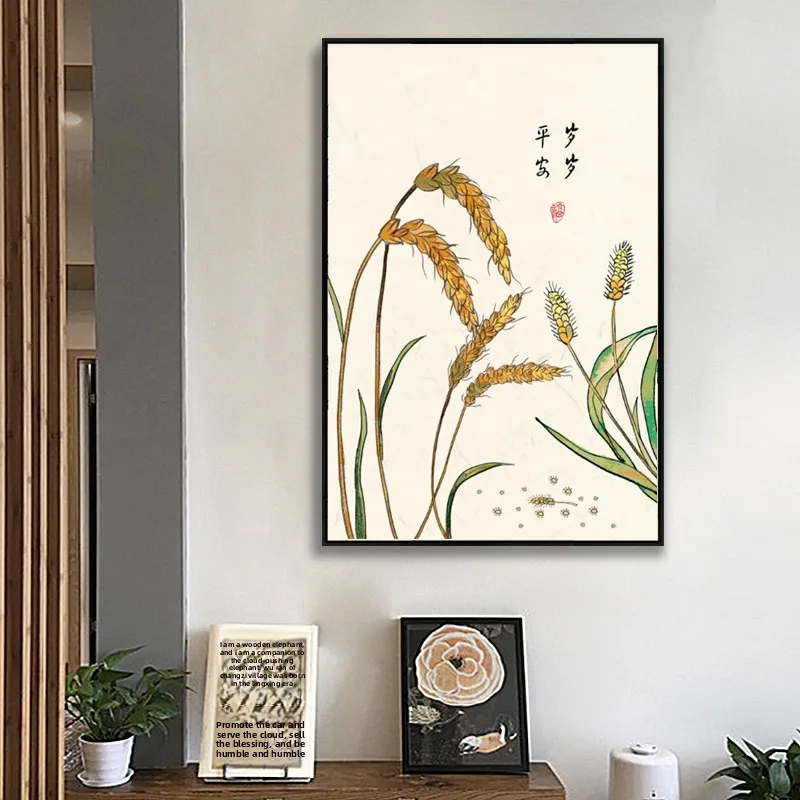 

Современный простой набор для вышивания крестиком: без вышивки, с нитками, для гостиной и спальни, хлопковая ткань, растительные мотивы