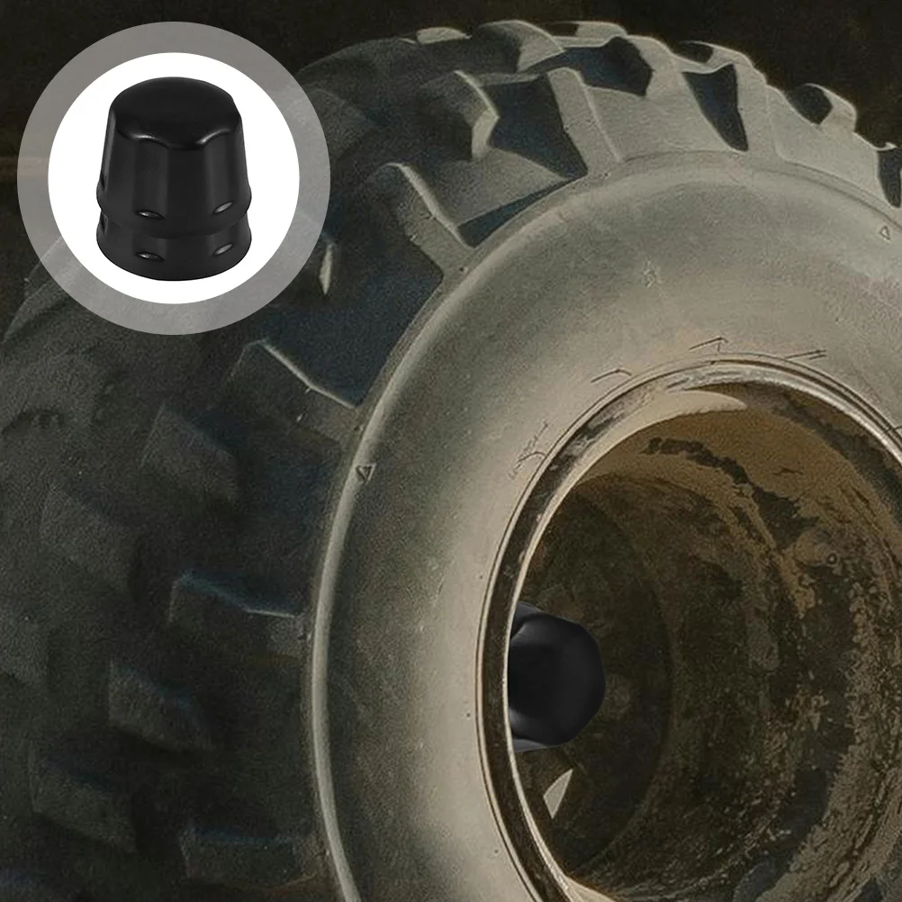 

2Pcs Atv Rubber Wheel Hub Caps 110-250cc Easy Install Tire Rim Covers for Trailers Golf Carts Go-Karts Cap for Trailer Axle