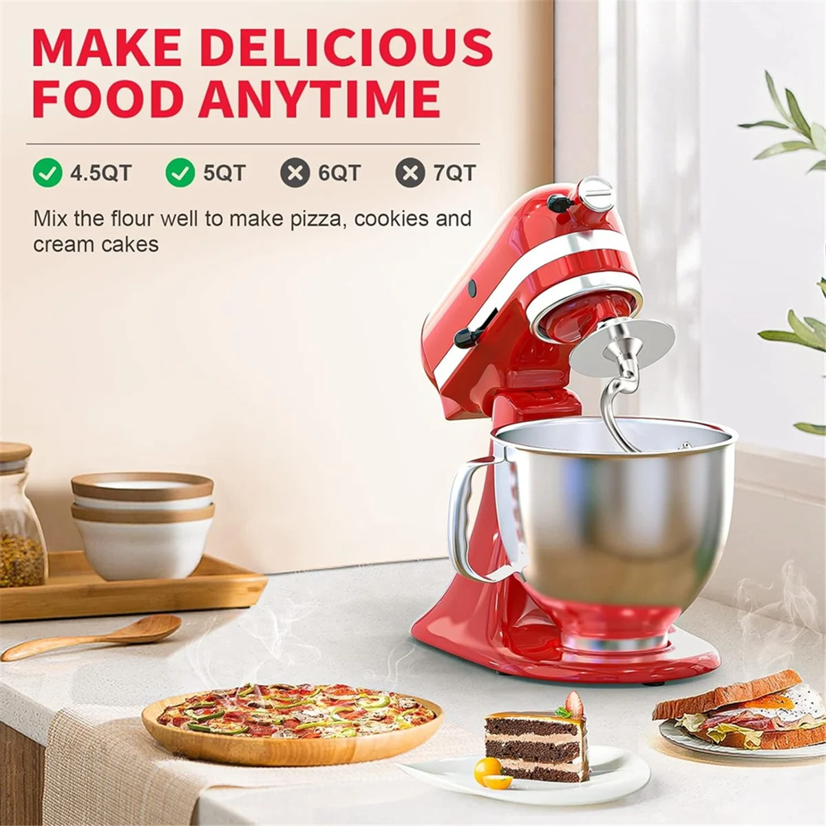 Thumbnail 3 - #13 Latest Dough Mixing Stand Mixers Offers