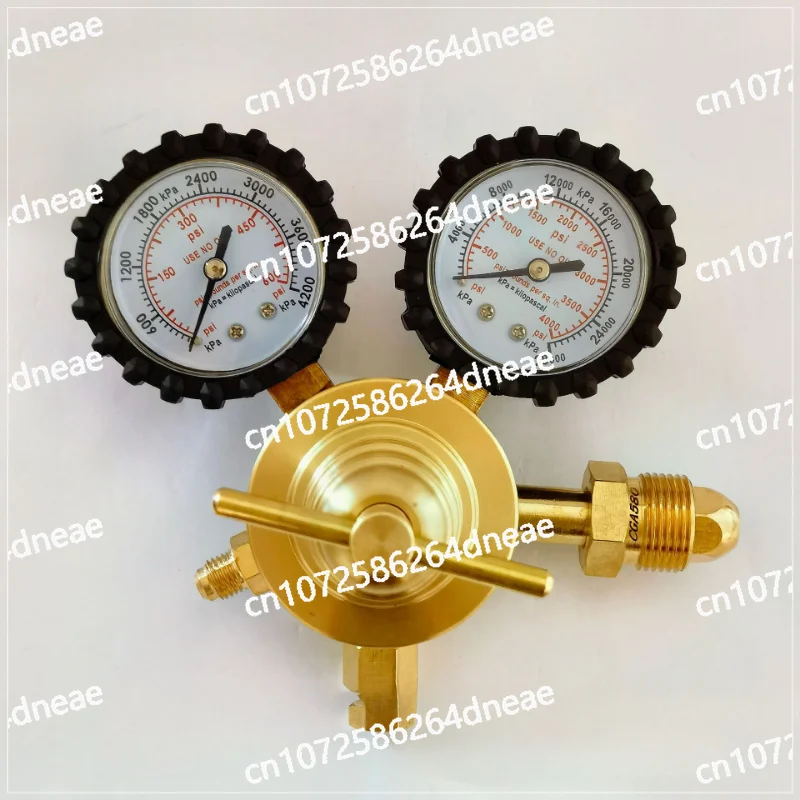 All copper nitrogen meter set, pressure gauge gas meter valve pressure reducing valve