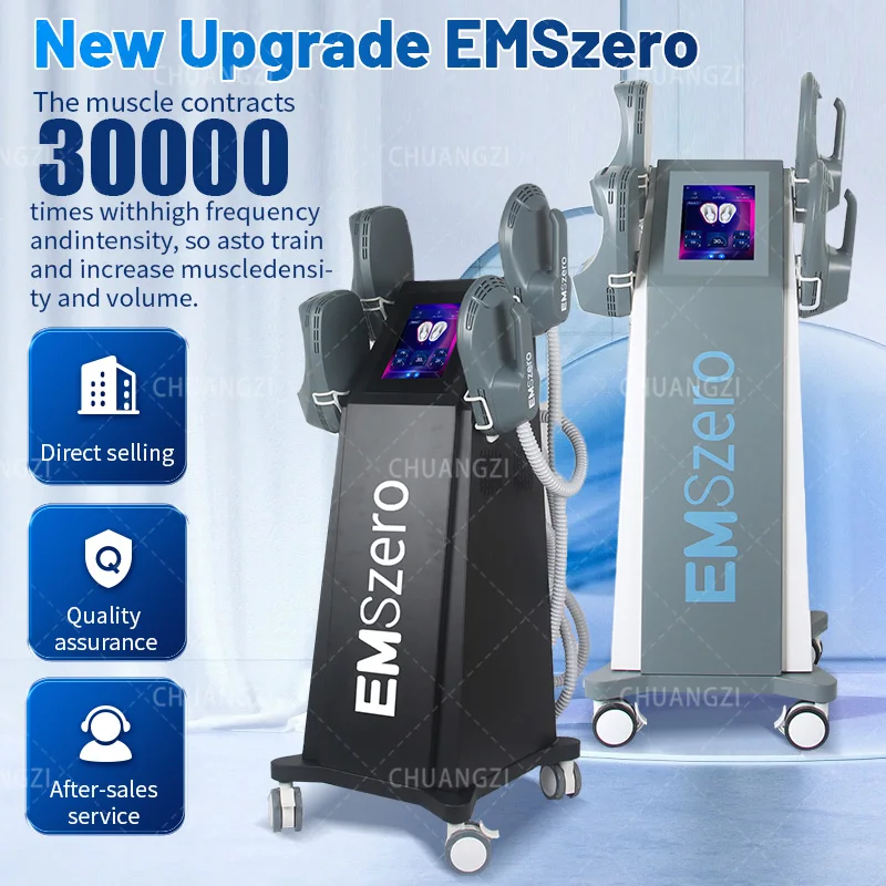 EMSZERO PRO 6500W 2024 NEO Slimming Machine EMS+EMT/RF Nova Body Sculpting EMS Pelvic Muscle Stimulator Salon