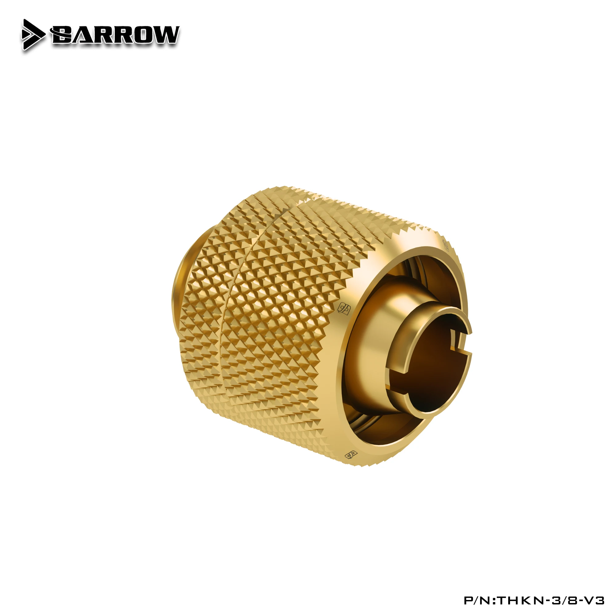 Barrow THKN-3/8-V4,3/8 "Id * 5/8" Od 10X16Mm Zachte Buis Fittingen, g1/4 "Fittingen Voor Zachte Buizen