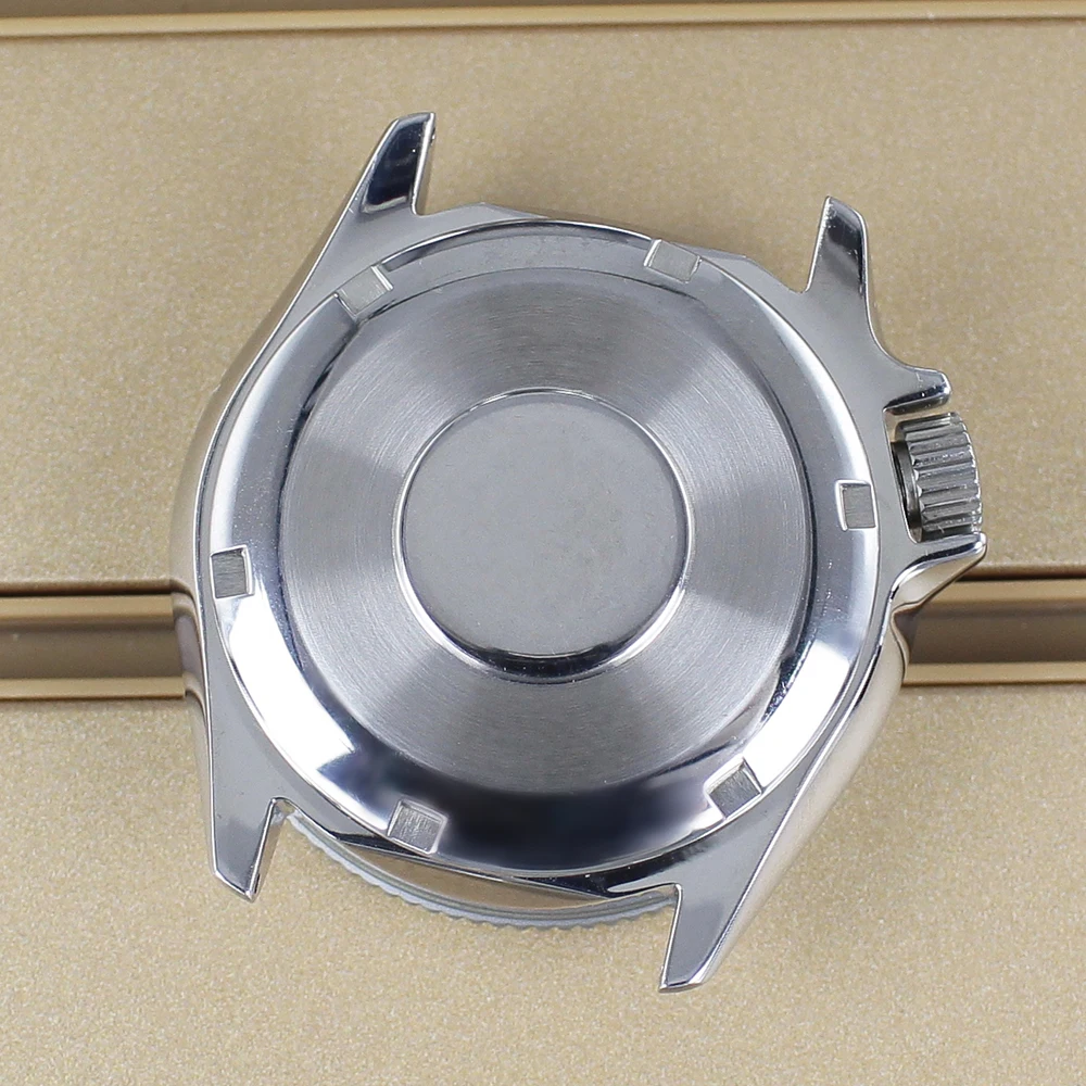 실버 38mm 남성용 시계 스틸 케이스 사파이어 크리스탈 NH35 NH36 NH34 4R36 무브먼트 3.8 크라운 28.5mm 다이얼 개조 007 009