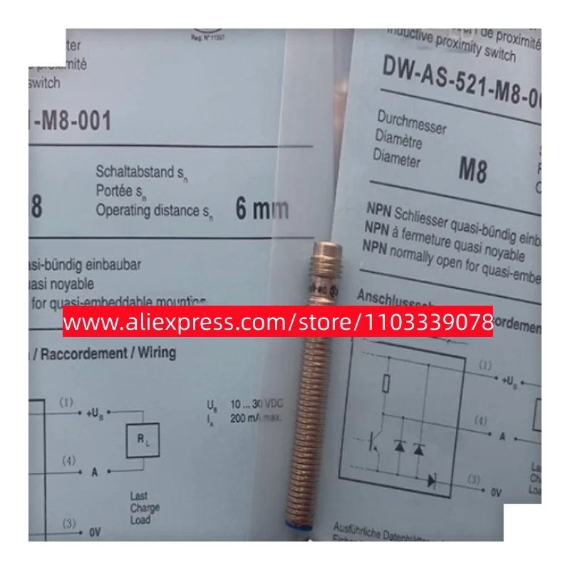 

New approach switch DW-AS-521-P12-635 DW-AS-522-P12-635 DW-AS-523-P12-635 DW-AS-524-P12-635