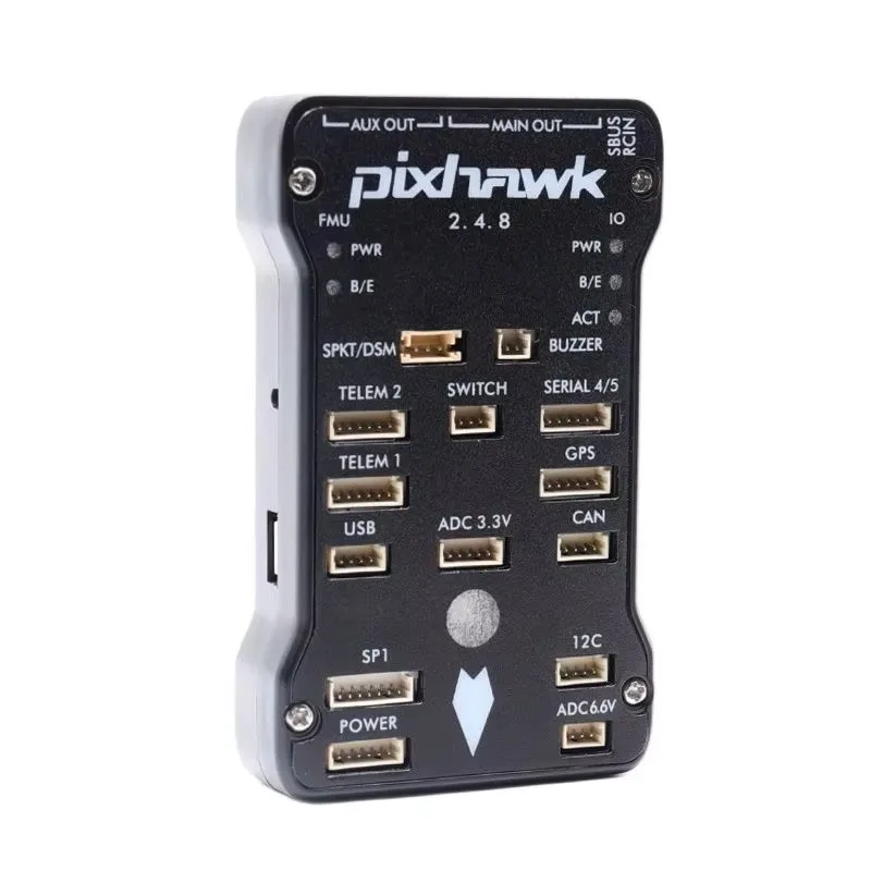 PIX2.4.8 32 بت وحدة التحكم في الطيران Autopilot مع وحدة WIFI V2.0 - Pixhawk، 4G TF، مفتاح الأمان وملحق الجرس RC