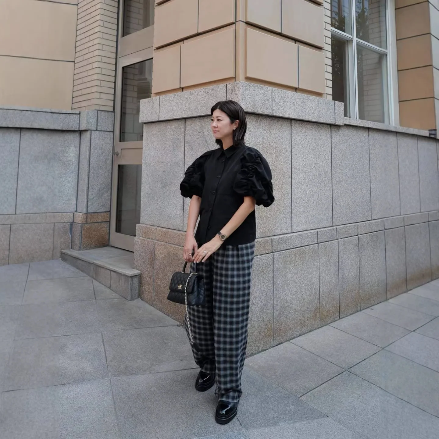 ZONHEMEN 2026 Fashion New Summer Vintage Japanese Style Puff Sleeve Elegant Shirt Gathered Detail Slimming Collar Top Women