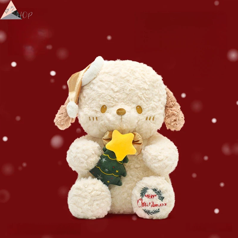 

Limited Edition Christmas Bernese Mountain Dog Plush Holiday Stuffed Animal Pillow Festive Collectible & Cozy Gift