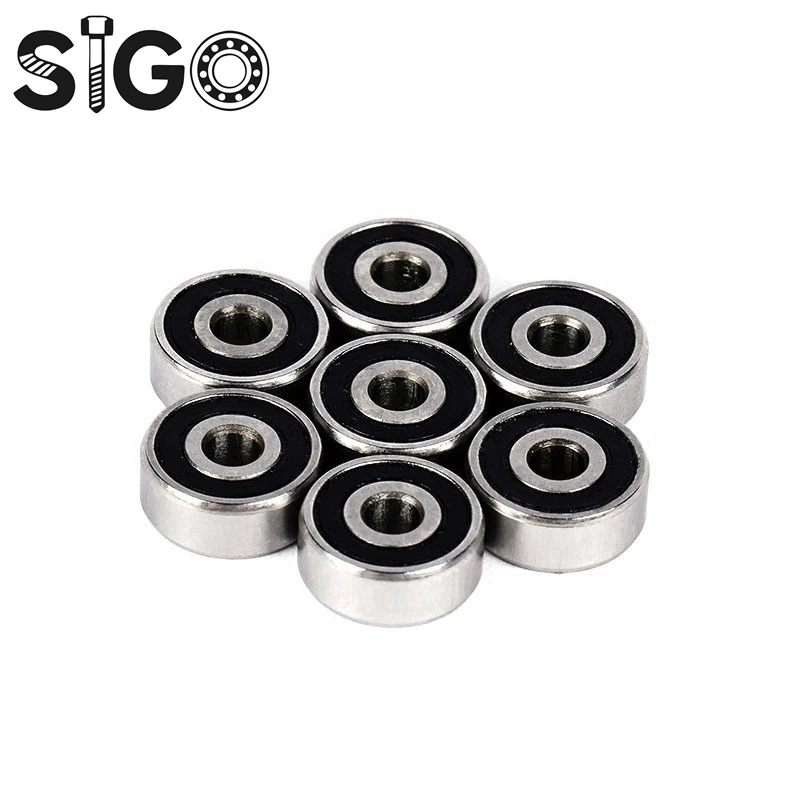 623RS تحمل ABEC-7 3x10x4 مم (10 قطع) مصغرة 623-2RS الكرات 623 RS 2RS تحمل