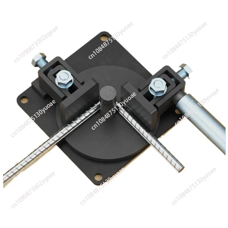 

Small manual steel bar bending machine Flat iron bending machine, round steel bending right angle hand tools