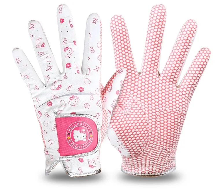 The new KT cat lady hands, golf gloves, palm non-slip particles silicone, fashion wear-resistant