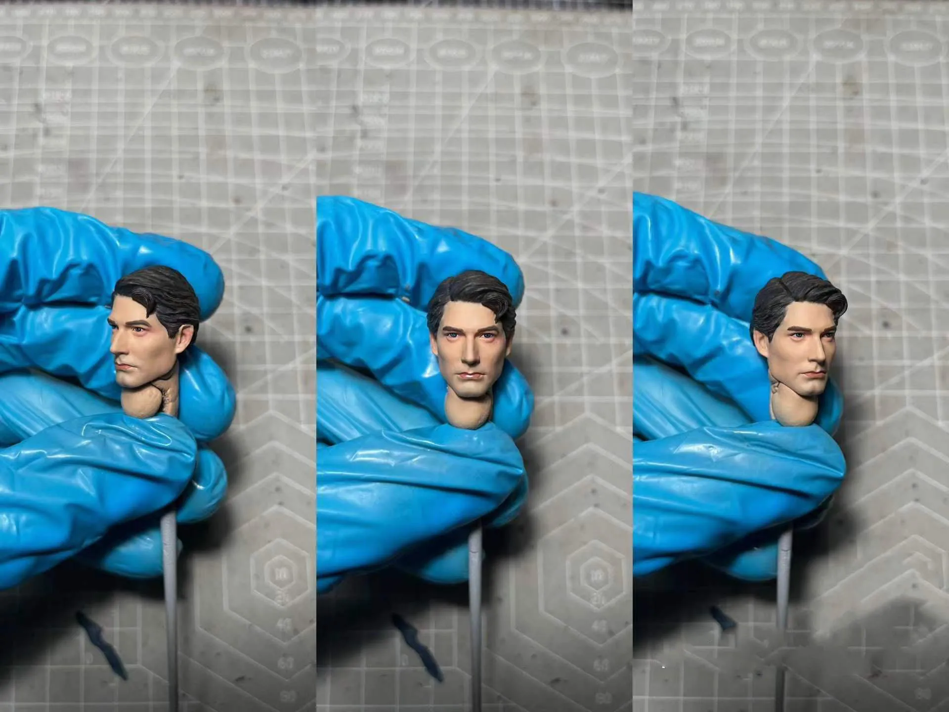 1/12 Scale Brandon Routh Head Sculpt Clark Kent Head Played Model Fit for 6in TBL Action Figure Toys