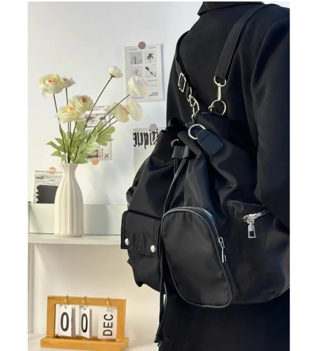 doce-legal-nailon-mochila-feminina-leve-ombro-crossbody-sacos-alca-dupla-casual-sle-moda-design-mochilas