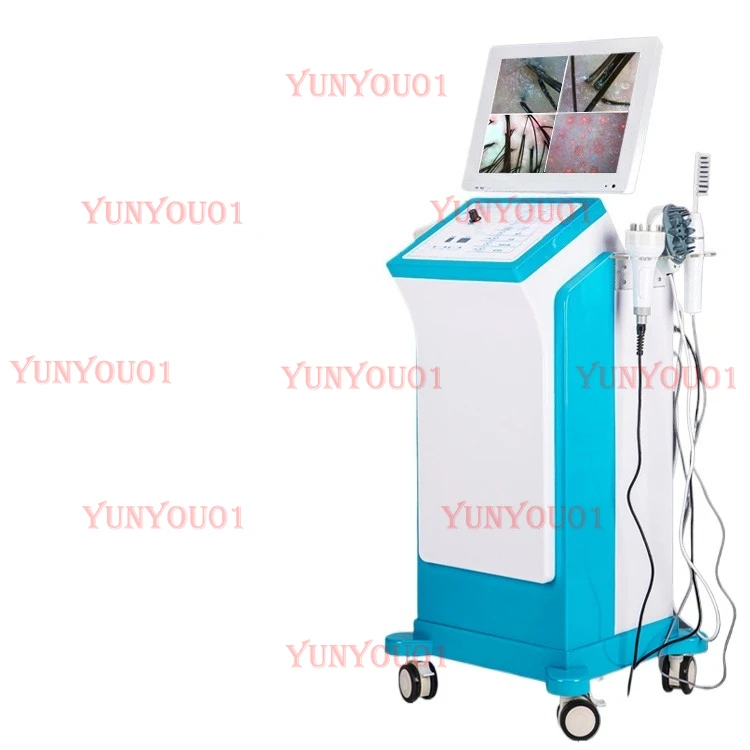 Multi-functional Scalp Physiotherapy Equipment High-definition All-in-one Machine Cleaning, Anti-hair Loss, Massage and Hair