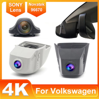 Easy Installation Dash Cam Car Dvr Camera For Volkswagen VW taigo Passat Alltrack B8 Para SEAT Ateca 2015-2023,Dashcam 4K 2160P