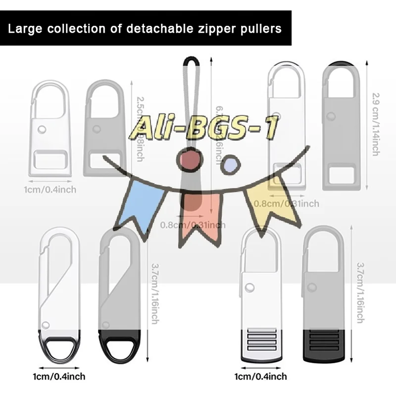 5-10-20-шт-металлические-заменители-для-молний-удлинители-шнурков-для-рюкзаков-курток-багажа-и-сумок-прочные-и-разноцветные